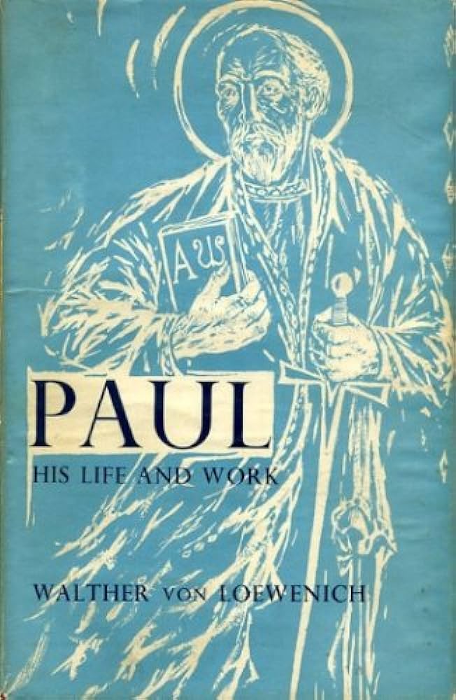 Cover of Paul His Life And Work