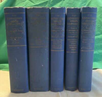 Cover of The Expositors Greek Testament - Five Volumes