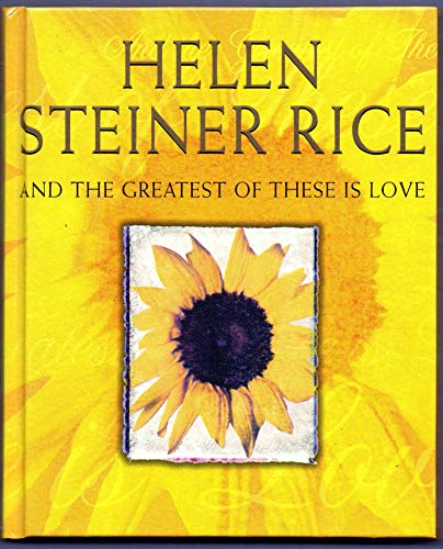 Cover of And the Greatest of These is Love