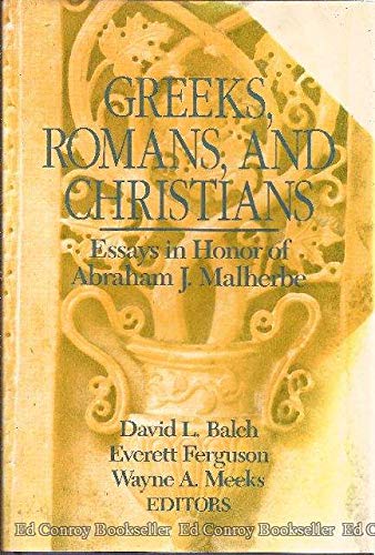 Cover of Greeks, Romans, and Christians