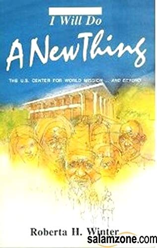 Cover of I will do a new thing