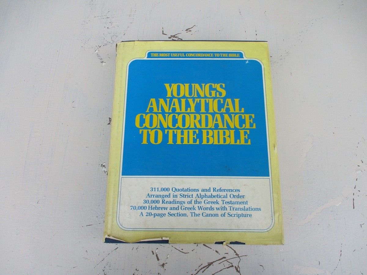 Cover of Youngs Analytical Concordance To The Bible