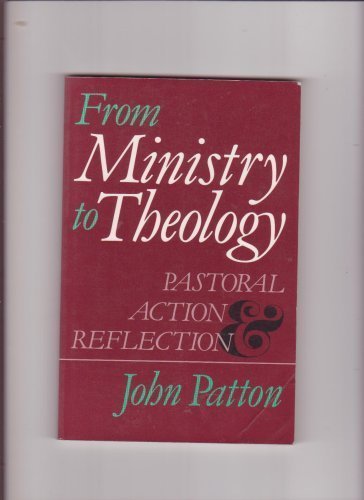 Cover of From ministry to theology