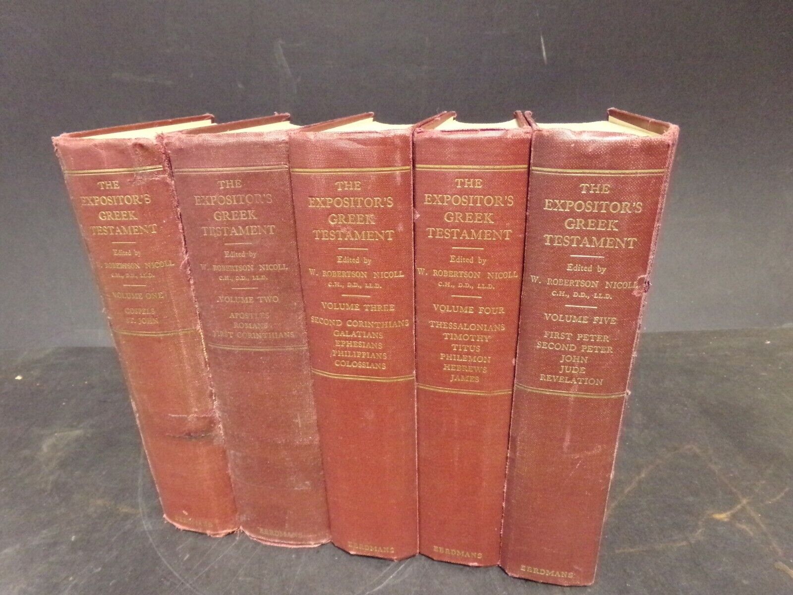 Cover of The Expositors Greek Testament - Five Volumes