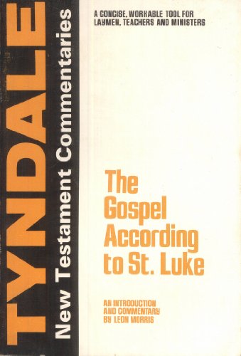 Cover of The Gospel According to St Luke - Tyndale