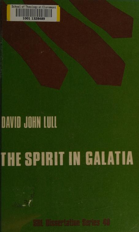 Cover of The Spirit In Galatia