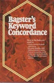Cover of Bagsters Keyword Concordance