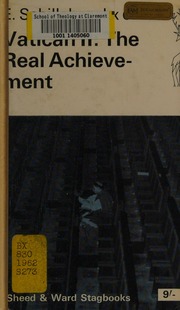 Cover of Vatican II - The Real Achievement