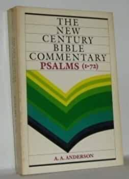 Cover of Psalms 1-72  - The New Century Bible Commentary based on RSV