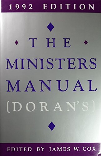Cover of The Ministers Manual, 1992