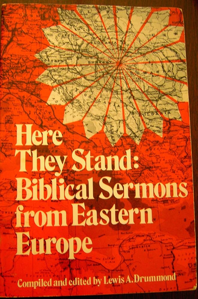 Cover of Here They Stand - Biblical Sermons From Eastern Europe