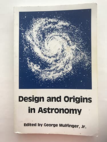 Cover of Design And origins In Astronomy