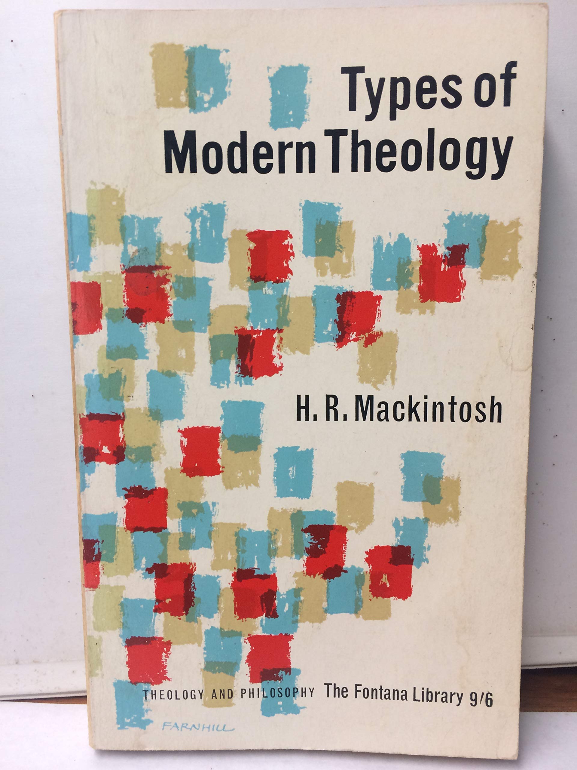 Cover of Types of Modern Theology