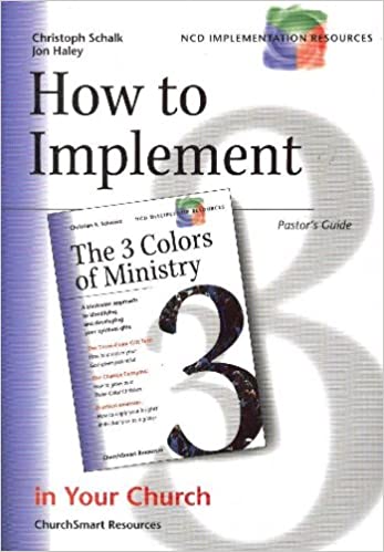 Cover of How to Implement the 3 Colors of Ministry in Your Church
