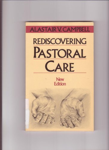 Cover of Rediscovering Pastoral Care