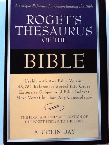 Cover of Rogets Thesaurus of the Bible