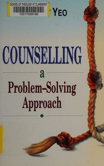 Cover of Counselling - A Problem Solving Approach