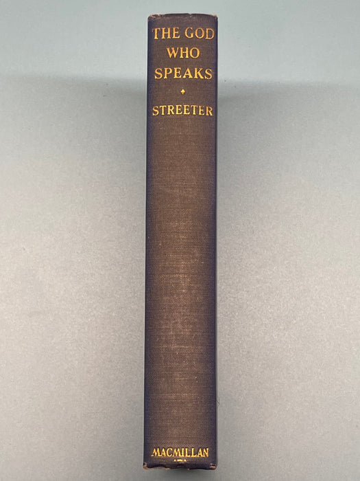 Cover of The God Who Speaks