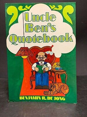 Cover of Uncle Bens Quotebook