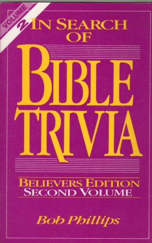 Cover of In Search of Bible Trivia/Believers Edition