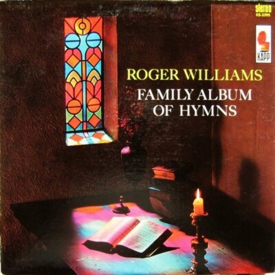 Cover of Roger Williams Family Album Of Hymns - Vynl