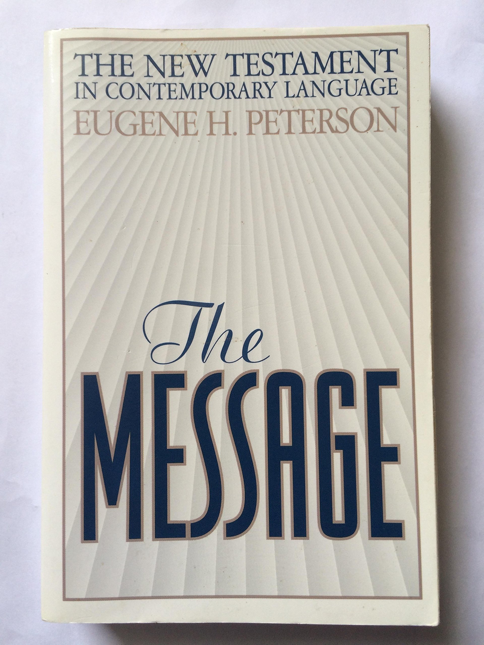 Cover of The Message The New Testament in Contemporary Language