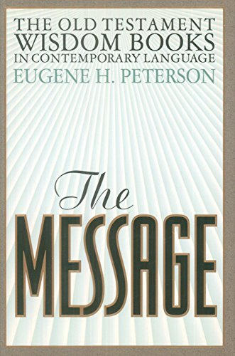 Cover of The Message - The Old Testament Wisdom Books