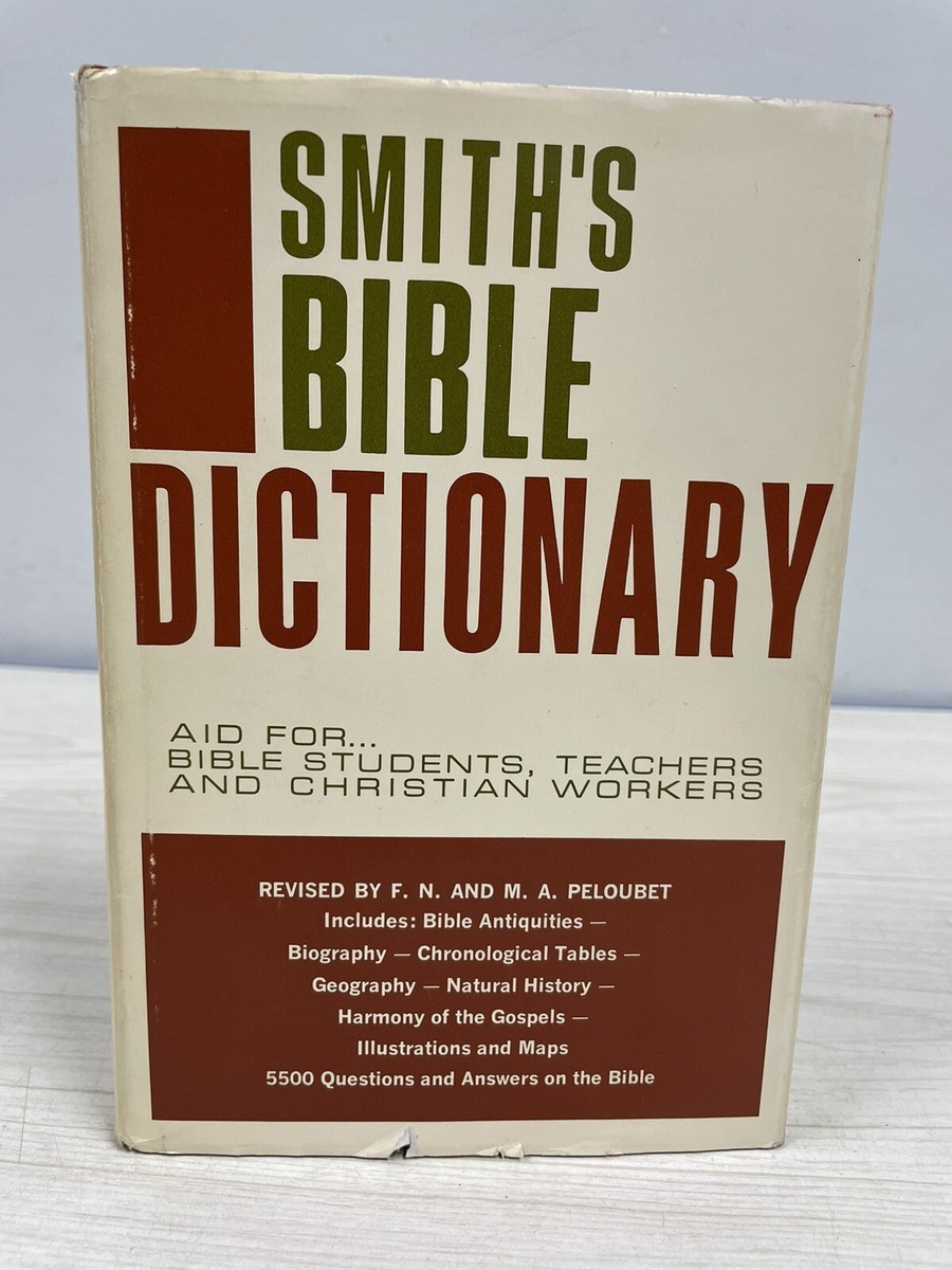 Cover of Smiths Bible Dictionary