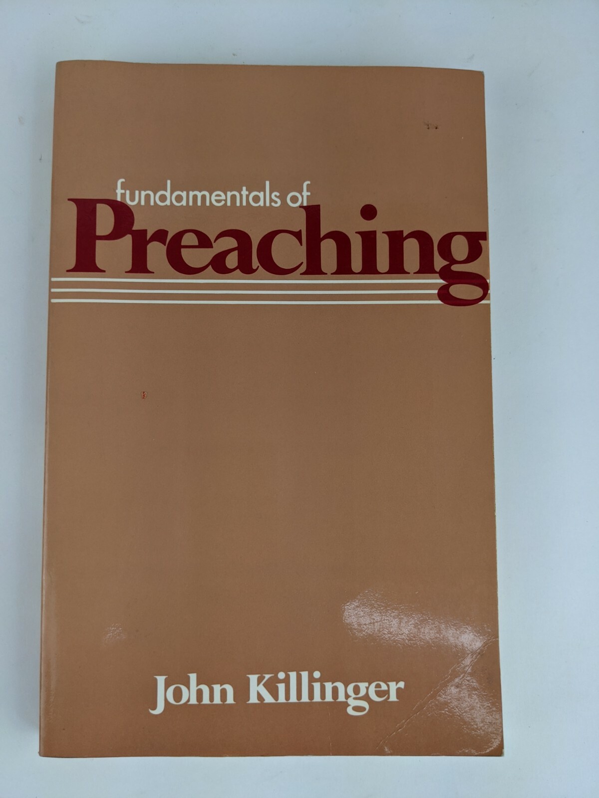 Cover of Fundamentals of Preaching