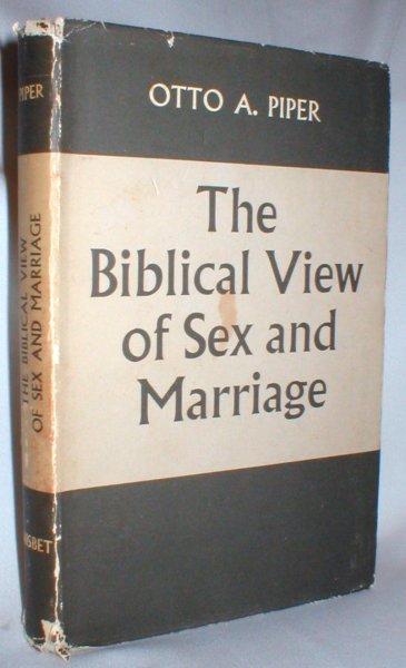 Cover of The Biblical View Of Sex And Marriage
