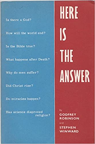 Cover of Here is the Answer