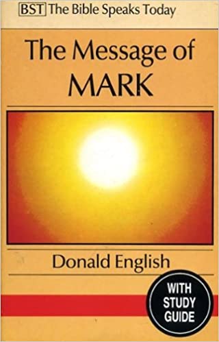 Cover of The Message of Mark - BST