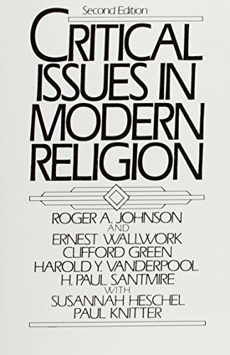 Cover of Critical Issues in Modern Religion- PH