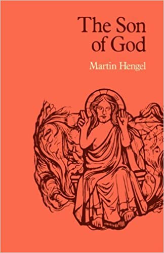 Cover of The Son of God (Hengel)