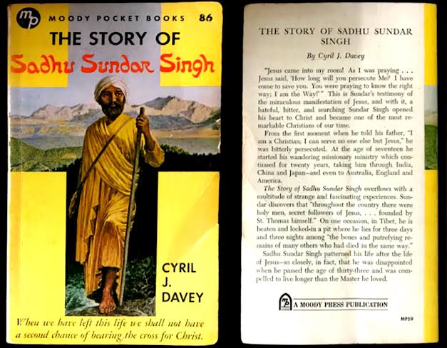 Cover of The Story of Sadhu Sundar Singh