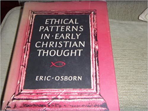 Cover of Ethical Patterns in Early Christian Thought
