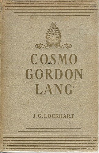 Cover of Cosmo Gordon Lang