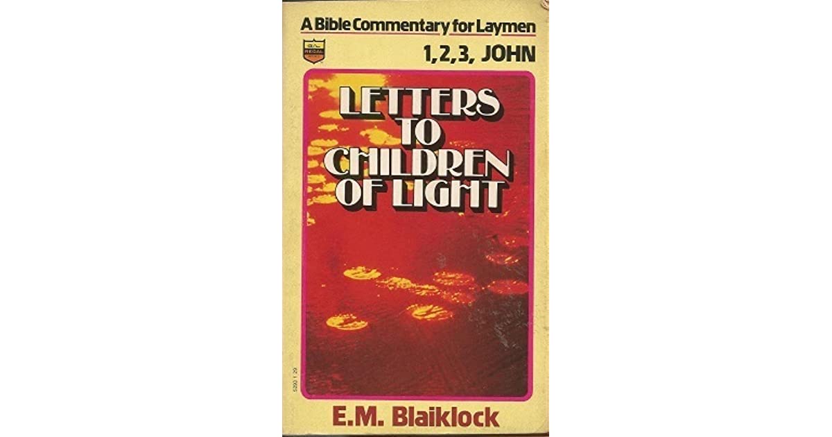 Cover of Letters to Children of Light: 1 2 & 3 John