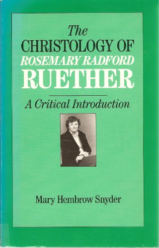 Cover of The Christology of Rosemary Radford Ruether