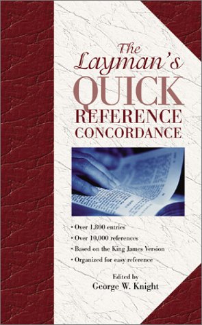 Cover of The Laymans Quick Reference Concordance