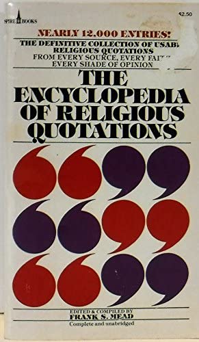 Cover of The Encyclopedia of Religious Quotations