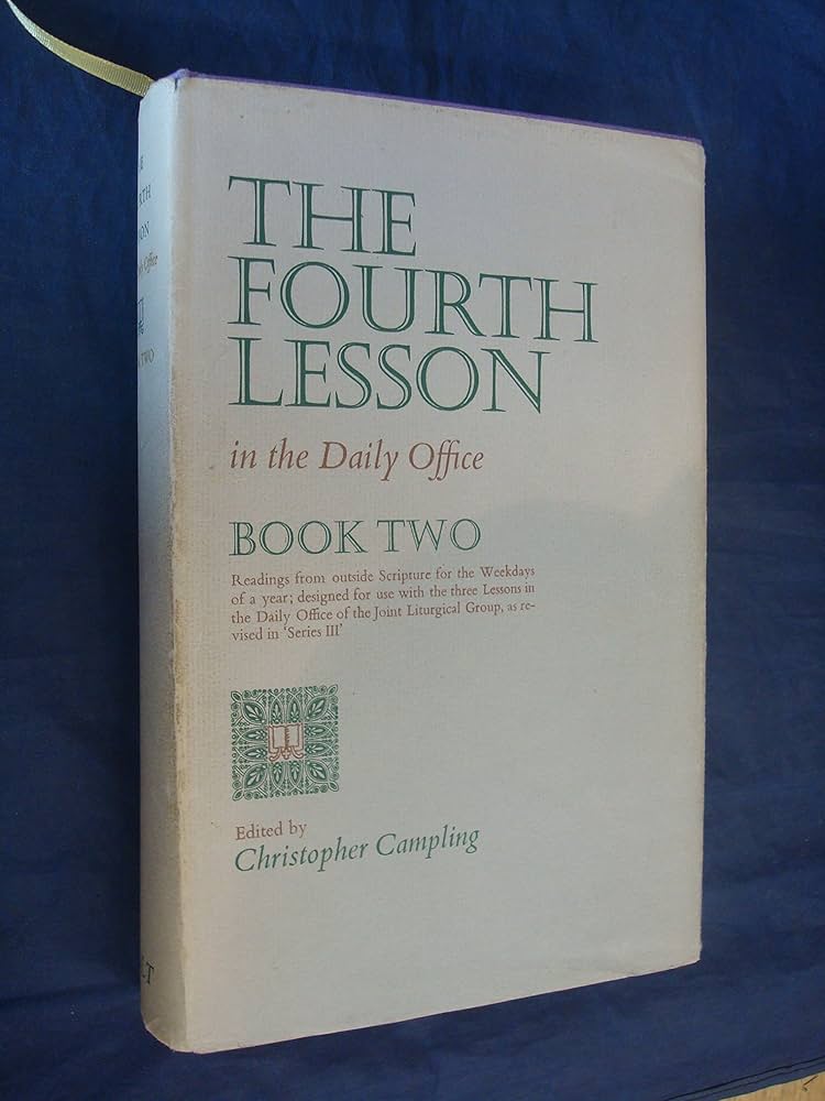 Cover of The Fourth Lesson In The Daily Office - Book Two