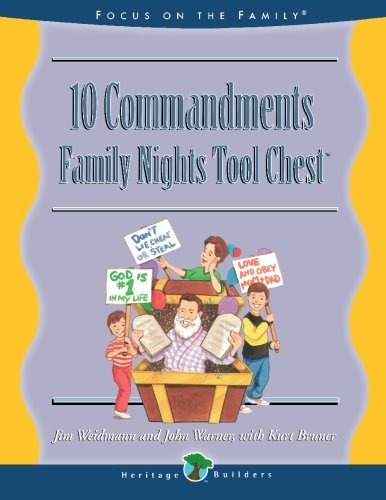 Cover of !0 Commandments - Family Nights Tool Chest
