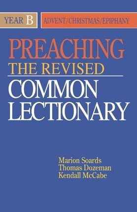 Cover of Preaching the Revised common lectionary Year B