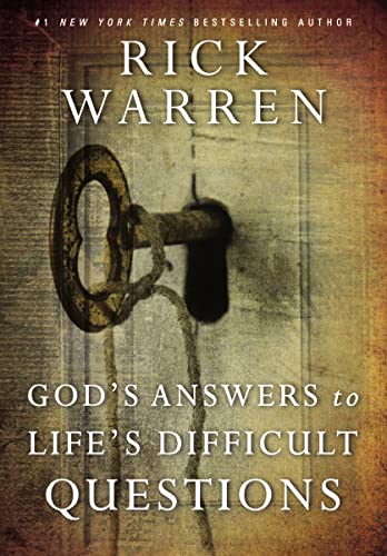 Cover of Gods Answers To Lifes Difficult Questions