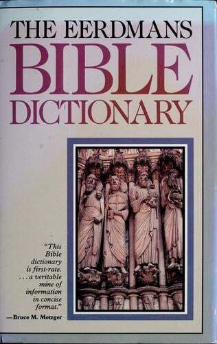 Cover of The Eerdmans Bible Dictionary