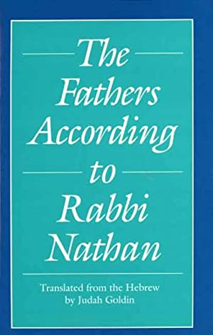 Cover of The Fathers According To Rabbi Nathan