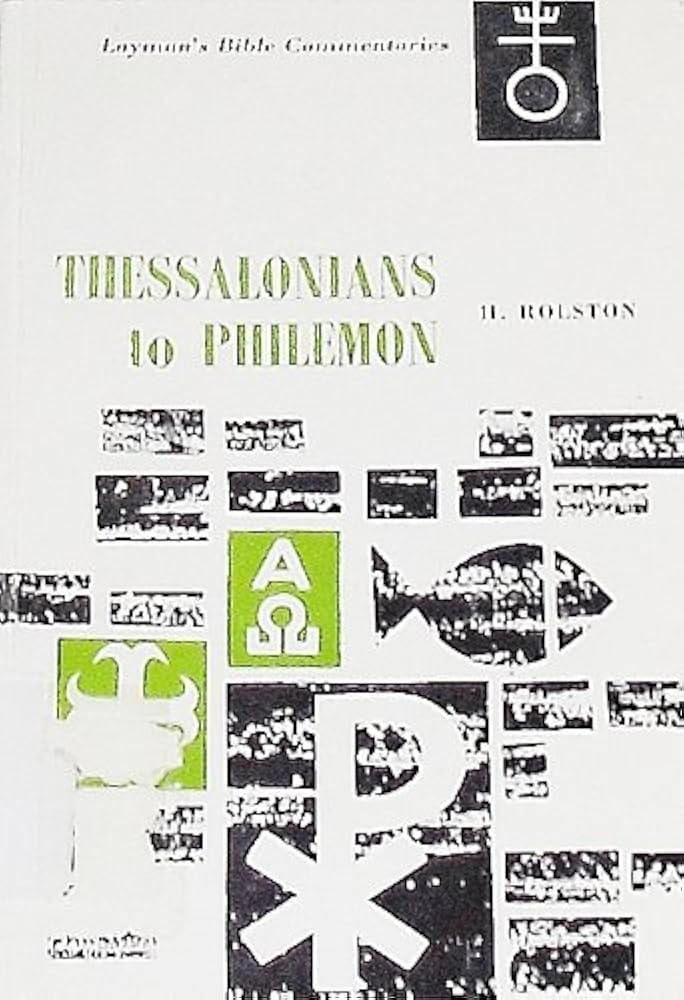 Cover of Thessalonians to Philemon -Laymans