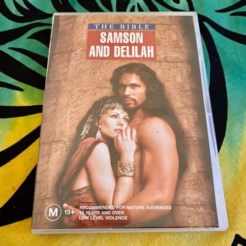 Cover of Samson and Delilah - the Bible series - DVD