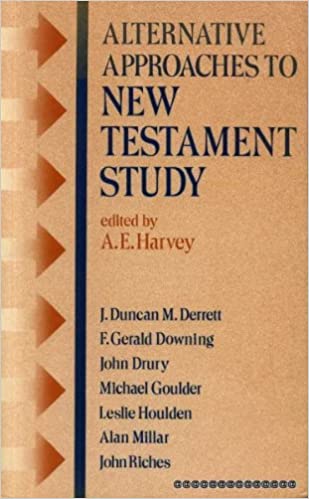 Cover of Alternative Approaches to New Testament Study
